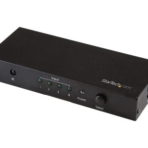 Startech HDMI 2.0 Switch - 4 Port - 4K 60Hz - HDMI Automatic Video Switch Box - Multi Port Hub w/ 1 In 4 Out…