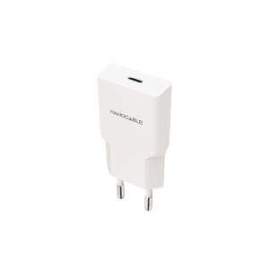 Cargador de Pared Nanocable 10.10.2027/ 1xUSB Tipo-C/ 30W/ Blanco