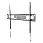 Startech Flat Screen TV Wall Mount - Fixed - Heavy Duty Commercial Grade TV Wall Mount for 60" to 100" TVs - VESA Wall…