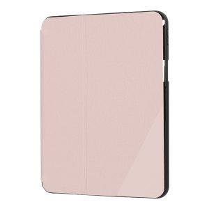 Targus Click-In - Capa flip cover para tablet - poliuretano termoplástico (TPU), poliuretano - ouro rosa - 10.9"
