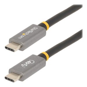 StarTech 3ft (1m) USB4 Cable, USB-IF Certified USB-C Cable, 40 Gbps, USB Type-C Data Transfer Cable, 100W Power…