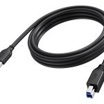 3 m USB 3.0 cable - nickle plated connectors - bandwidth 5 Gbps - over 65 percent coverage braided shield - USB A (m)…