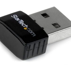 Startech USB 2.0 300 Mbps Mini Wireless-N Network Adapter - 802.11n 2T2R WiFi Adapter - USB Wireless Adapter - N300…