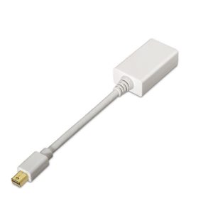 Conversor Aisens A125-0138/ Mini DisplayPort Macho - HDMI Hembra/ 15cm/ Blanco