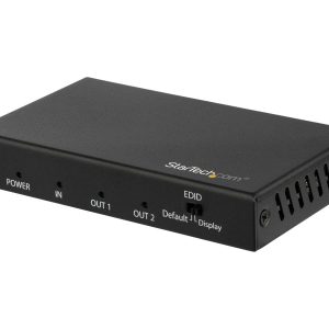 Startech HDMI Splitter - 2-Port - 4K 60Hz - HDMI Splitter 1 In 2 Out - 2 Way HDMI Splitter - HDMI Port Splitter…