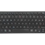 Targus - Teclado - multi-dispositivo - compact - antimicrobiana - sem fios - Bluetooth 5.1 - Francês - preto