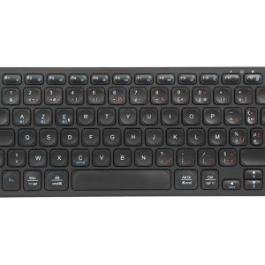 Targus - Teclado - multi-dispositivo - compact - antimicrobiana - sem fios - Bluetooth 5.1 - Francês - preto