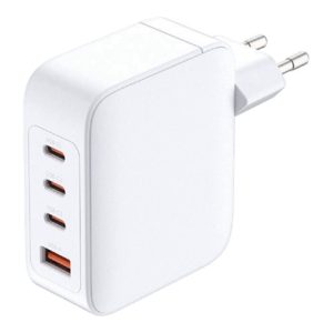 D-Link DCF-141 - Adaptador de alimentação - GaN - 140 watt - 5 A - Fornecimento de Energia 3.1, QC 4.0 - 4 conectores…