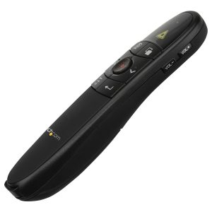 Startech Wireless Presentation Remote with Red Laser Pointer - 90 ft. - PowerPoint Presentation Clicker for Mac &…
