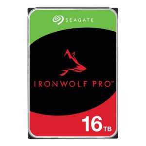 Seagate IronWolf Pro ST16000NT001 - Disco rígido - 16 TB - interna - 3.5" - SATA 6Gb/s - 7200 rpm - buffer: 256 MB -…
