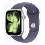Apple Watch Series 11 (GPS) - 46 mm - alumínio prata - relógio inteligente Com banda de desporto - fluoroelastómero -…