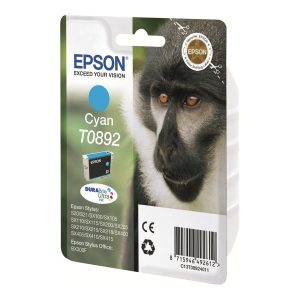 Epson T0892 - 3.5 ml - azul cyan - original - blister - tinteiro