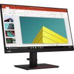 Lenovo ThinkVision P24q-20 - Monitor LED - 24" (23.8" visível) - 2560 x 1440 WQHD - IPS - 300 cd/m² - 1000:1 - 4 ms -…