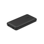Belkin BoostCharge - Carregador portátil - 10000 mAh - 15 watt - 3 conectores de saída (USB-C, 2 x USB) - preto