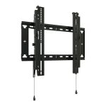 Chief Fit Medium Tilt Wall Mount - For Displays 32-65" - Black - Kit de montagem (montagem de parede) - perfil estreito