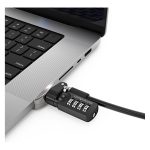 Compulocks Ledge Lock Adapter for MacBook Pro 16" M1, M2 & M3 with Combination Cable Lock - Adaptador de trava de…
