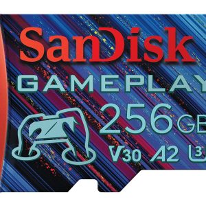 SanDisk GamePlay - Cartão de memória flash - 256 GB - A2 - microSDXC UHS-I