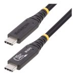 StarTech 1m (3.3ft) USB4 Cable, USB-IF Certified USB-C Cable, 40 Gbps - Cabo USB - USB-C (M) para USB-C (M) - USB4