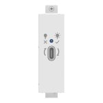VISION TechConnect 3 - Placa de instalação snap-in modular - USB Type C - branco