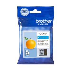 Brother LC3211C - Azul cyan - original - tinteiro