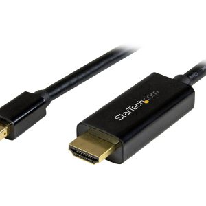Startech 6ft Mini DisplayPort to HDMI Cable - 4K 30hz Monitor Adapter Cable - mDP PC or Macbook to HDMI Display…