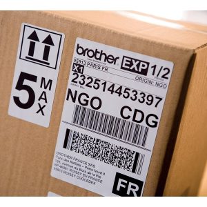 Brother QL-1100c - Impressora de etiquetas - térmico direto - Rolo (10,36 cm) - 300 x 300 ppp - até 69 etiquetas/min -…