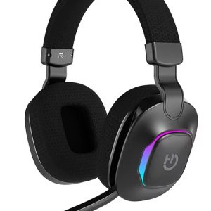 Auriculares Gaming Inalámbricos con Micrófono Hiditec Vortex ARGB/ Jack 3.5/ Bluetooth/ Negros