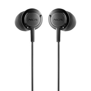 Auriculares Intrauditivos NGS Cross Step/ con Micrófono/ USB Tipo-C/ Negros