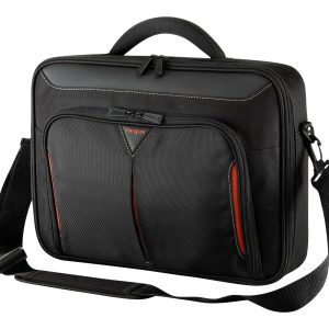 Targus Classic+ Clamshell - Estojo para notebook - 15" - 15.6" - preto, vermelho