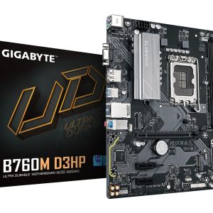 Placa Base Gigabyte B760M D3HP Socket 1700/ DDR5/ PCIe 4.0/ Micro ATX