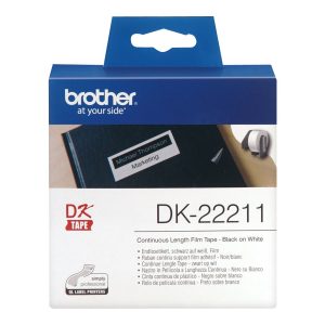 Brother DK-22211 - Branco - Rolo (2,9 cm x 15,2 m) etiquetas