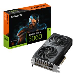 Tarjeta Gráfica Gigabyte GeForce RTX 5060 WindForce/ 8GB GDDR7