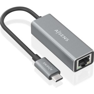 Adaptador USB 3.0 - RJ45 Aisens A109-0898/ 1000Mbps