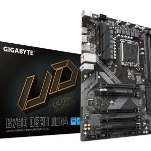 Placa Base Gigabyte B760 DS3H DDR4 Socket 1700/ DDR4/ PCIe 4.0
