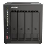 QNAP TS-453E - Servidor NAS - 4 baias - SATA 6Gb/s - RAID (expansão de disco rígido) 0, 1, 5, 6, 10, 50, JBOD, 60 - RAM…