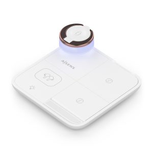 Base de carga Inalámbrica Aisens ASCH-15W4WC061-W/ 15W/ Blanco