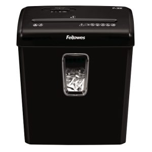 Destructora Fellowes P-30C/ Corte en Partículas de 4 x 34mm/ Negra
