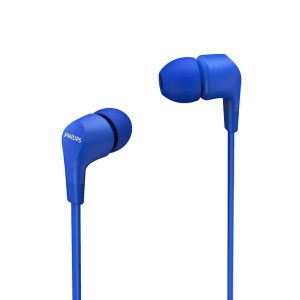 Auriculares Intrauditivos Philips TAE1105BL/ con Micrófono/ Jack 3.5/ Azules