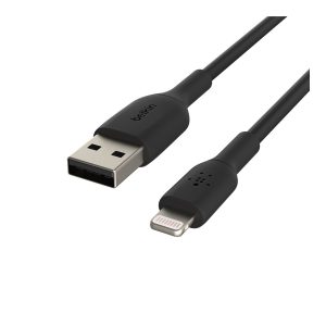Belkin BoostCharge - Cabo Lightning - Lightning macho para USB macho - 15 cm - preto