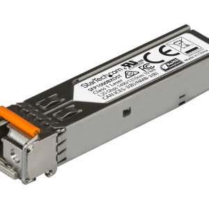 Startech MSA Uncoded SFP Module, 1000BASE-BX, 1 Gigabit Ethernet Bi-Directional (BiDi) Fiber Single Strand SFP…