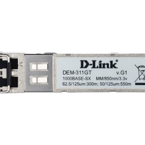 D-Link DEM 311GT - Módulo de transceptor SFP (mini-GBIC) - 1GbE - 1000Base-SX - multi-modo LC - até 550 m - 850 nm
