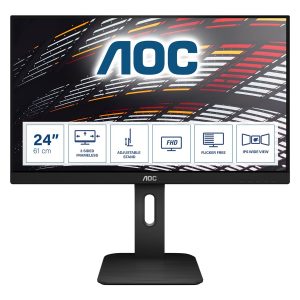 AOC X24P1 - Monitor LED - 24" - 1920 x 1200 Full HD (1080p) @ 60 Hz - IPS - 300 cd/m² - 1000:1 - 4 ms - HDMI, DVI,…