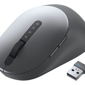 Dell MS5320W - Rato - óptico - 7 botões - sem fios - 2.4 GHz, Bluetooth 5.0 - cinzento titã - com 3 years NBD Advance…