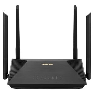 ASUS RT-AX53U - Roteador sem fio switch de 3 portas - 1GbE - Wi-Fi 6 - Dual Band