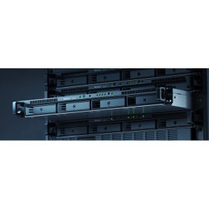 Synology RackStation RS422+ - Servidor NAS - 4 baias - montável em bastidor - SATA 6Gb/s - RAID (expansão de disco…