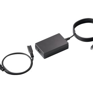 Logitech - Adaptador de corrente - AC / USB-C - 100 watt - 5 A (USB-C) - EMEA