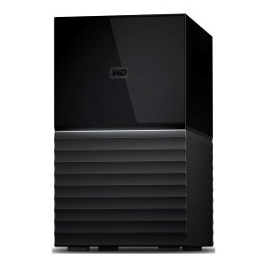 WD My Book Duo WDBFBE0440JBK - Disco rígido - encriptado - 44 TB - externa (desktop) - USB 3.2 Gen 1 - 256-bits AES