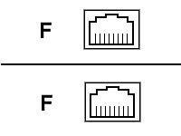 APC - Acoplador p/rede - RJ-45 (F) para RJ-45 (F) - CAT 5 - branco
