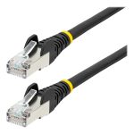 Startech 7.5m CAT6a Ethernet Cable - Black - Low Smoke Zero Halogen (LSZH) - 10GbE 500MHz 100W PoE++ Snagless RJ-45…