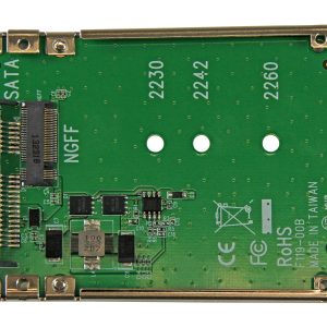 Startech Conversor adaptador SSD M.2 para SATA de 2,5 pol. - Controlador de memória - 1 Canal - SATA 6Gb/s - SATA 6Gb/s